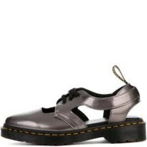 Dr. Martens Genna Pewter Cut Out Shoe sz 9